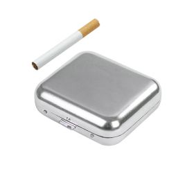 Mini Metal Ashtray Outdoor Portable Pocket Cigarette Holder