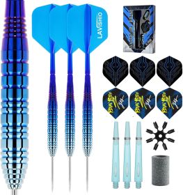 Steel Tip Darts Set,3 Pack Professional Steel Tip Dart Set Darts Set with Dart Flights and Dart Shafts and Accessories