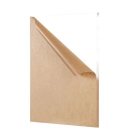 2PC 36inch*36inch Transparent Acrylic Sheet, High Transmittance, Shatterproof Material, Scratch-Resistant And Durable Plastic Sheet, DIY Crafts (Option: 36in36in)