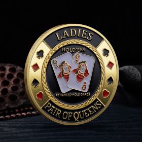 Las Vegas Poker Chips Lucky Press Coins (style: Style7)